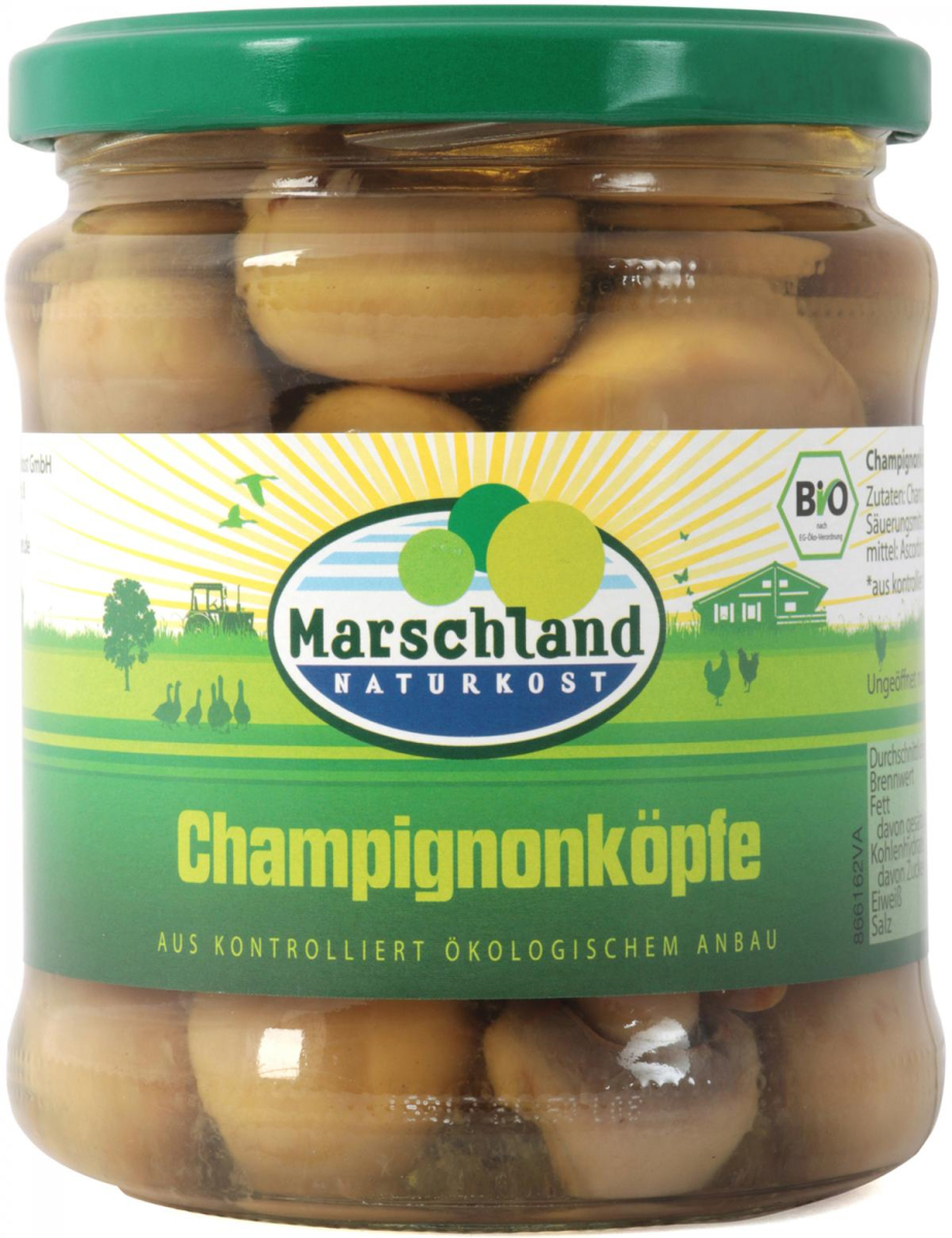 Champignon Köpfe 330g MAR