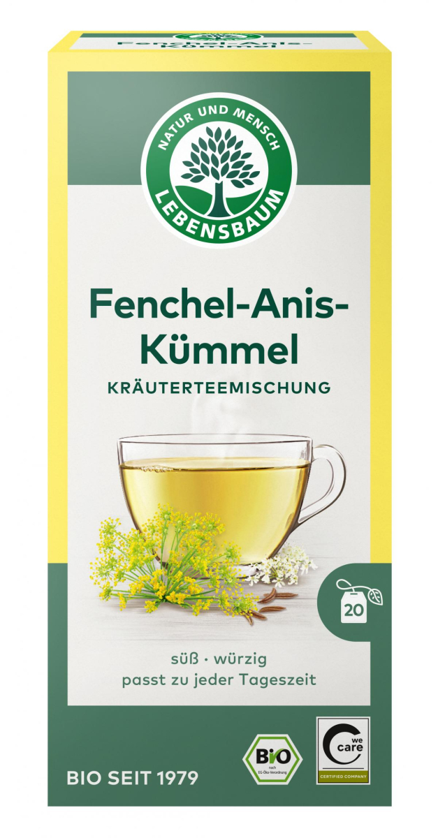 Fenchel-Anis-Kümmel Tee 20 Btl. LEB