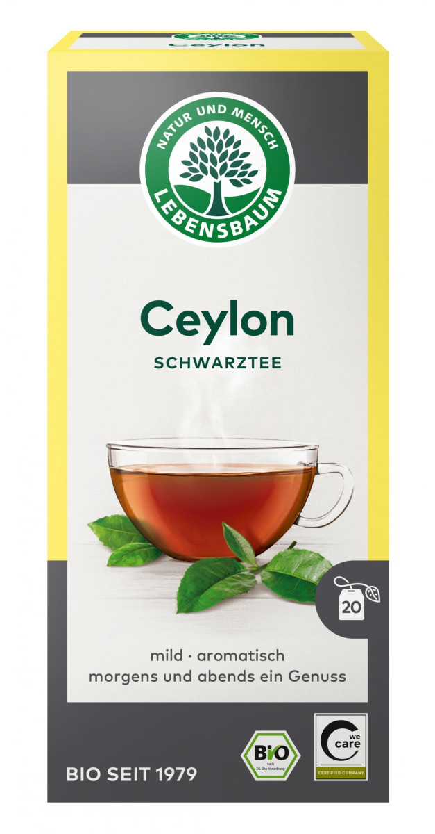 Ceylon Schwarztee 20 Btl LEB