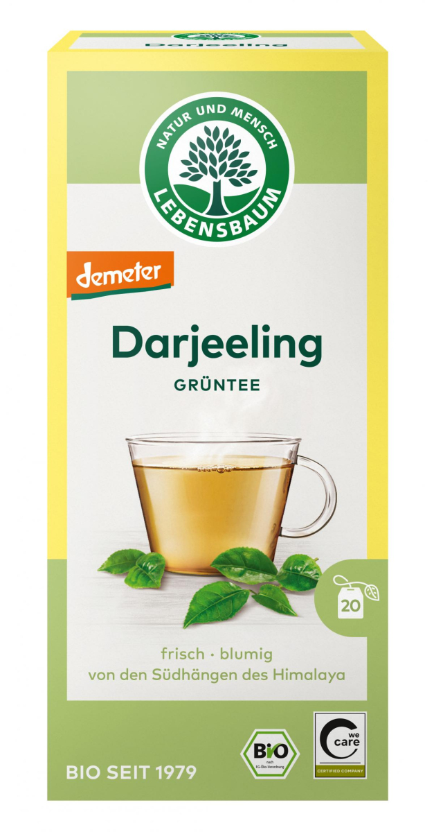 Darjeeling Grüntee 20 Btl LEB