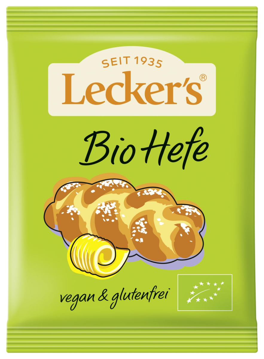 Trockenhefe aus Getreide 9g LEK