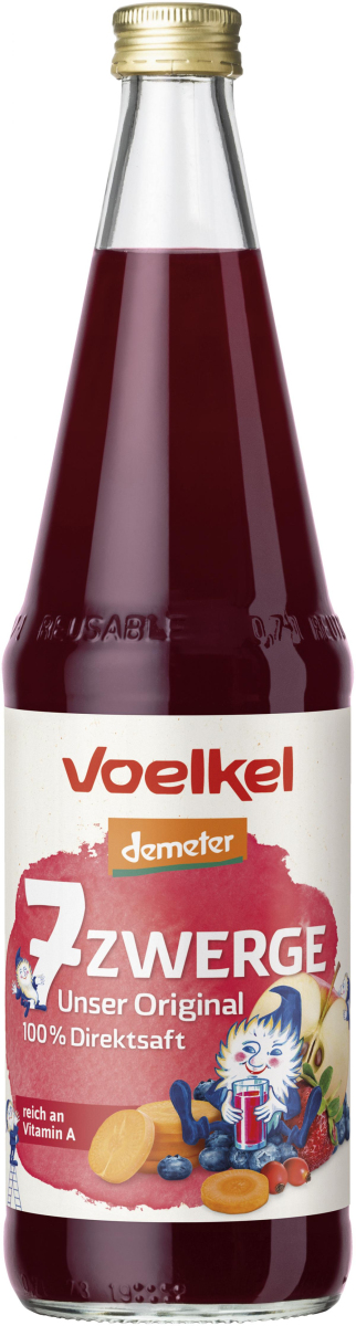 Kindersaft 7 Zwerge 0,7l VOE
