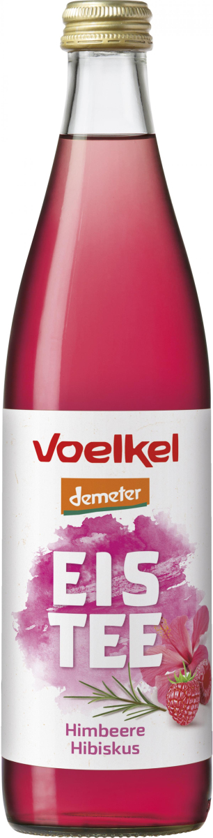 Eistee mit Himbeere Hibiskus 0,5l VOE