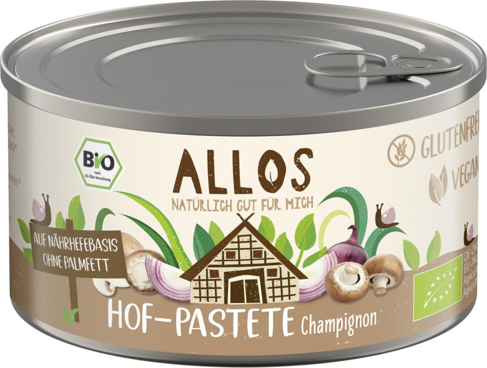 Hof Pastete Champignon 125g ALO
