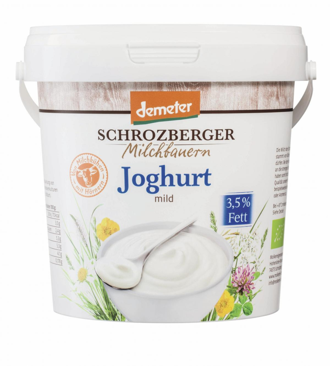 Naturjoghurt 3,5% 1kg SBG