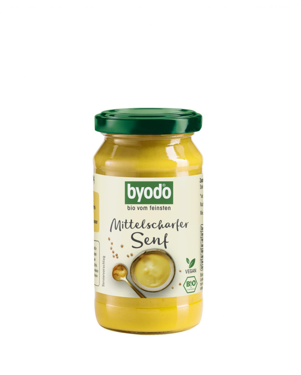 Senf mittelscharf 200g BYO