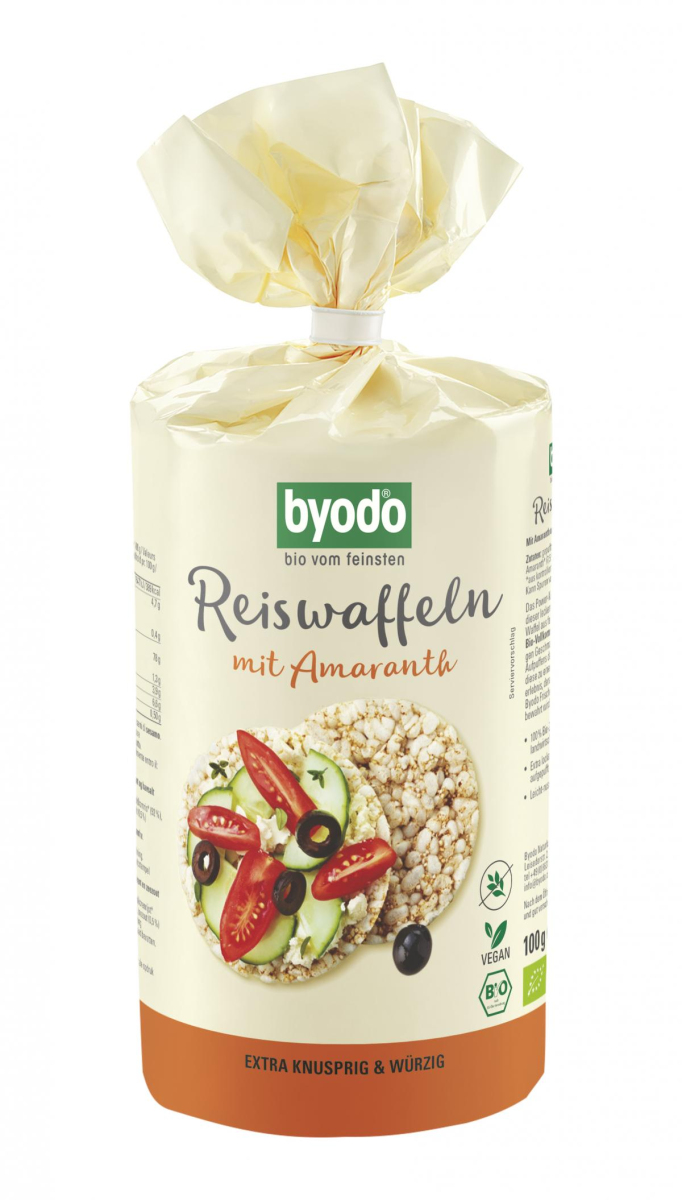 Reiswaffeln mit Amaranth 100g BYO