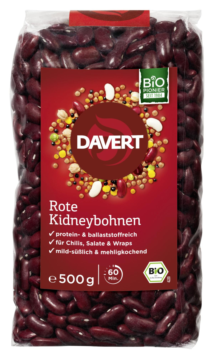 Rote Kidneybohnen 500g  DAV