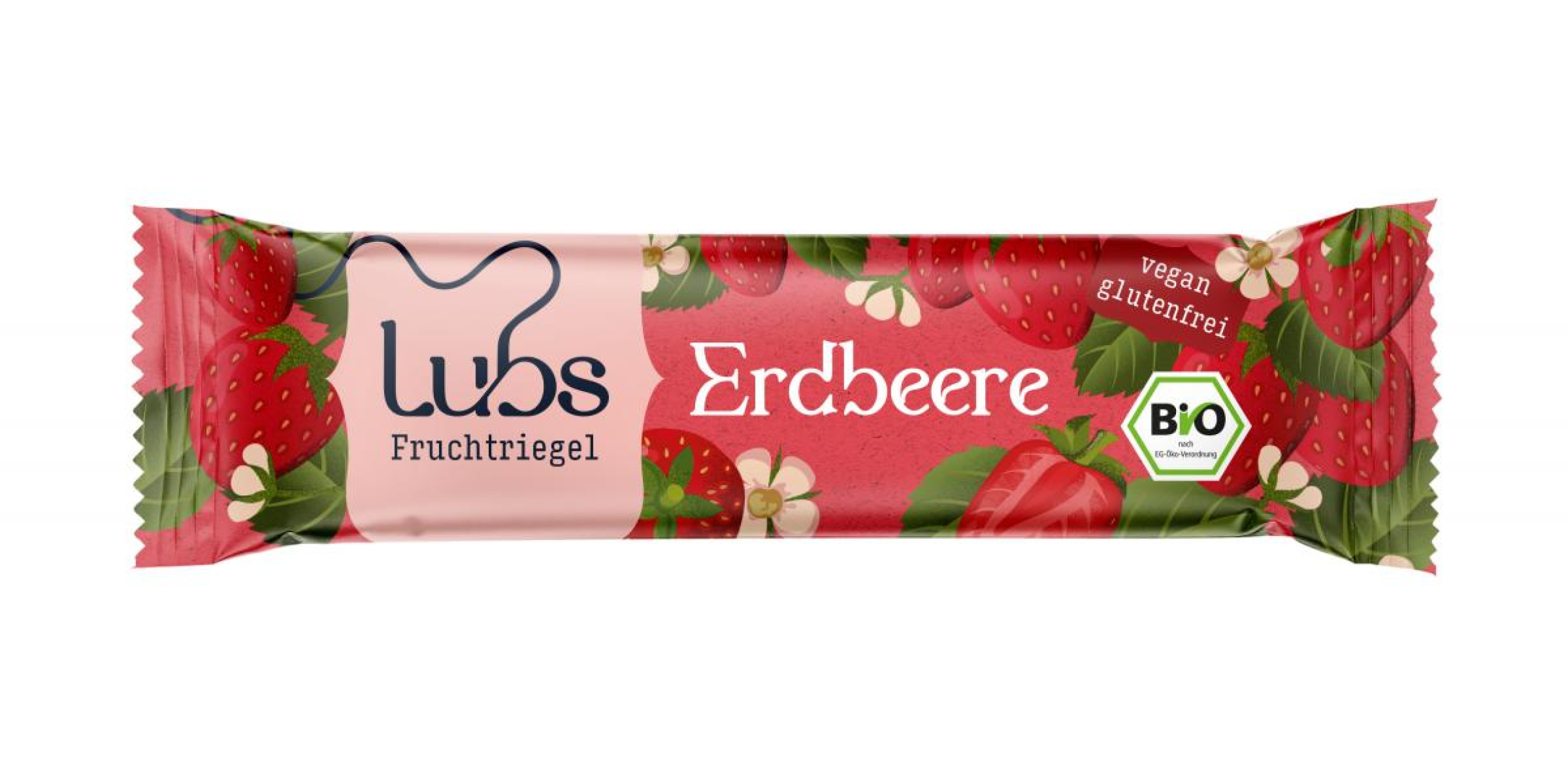 Erdbeer Fruchtriegel 30g LUB