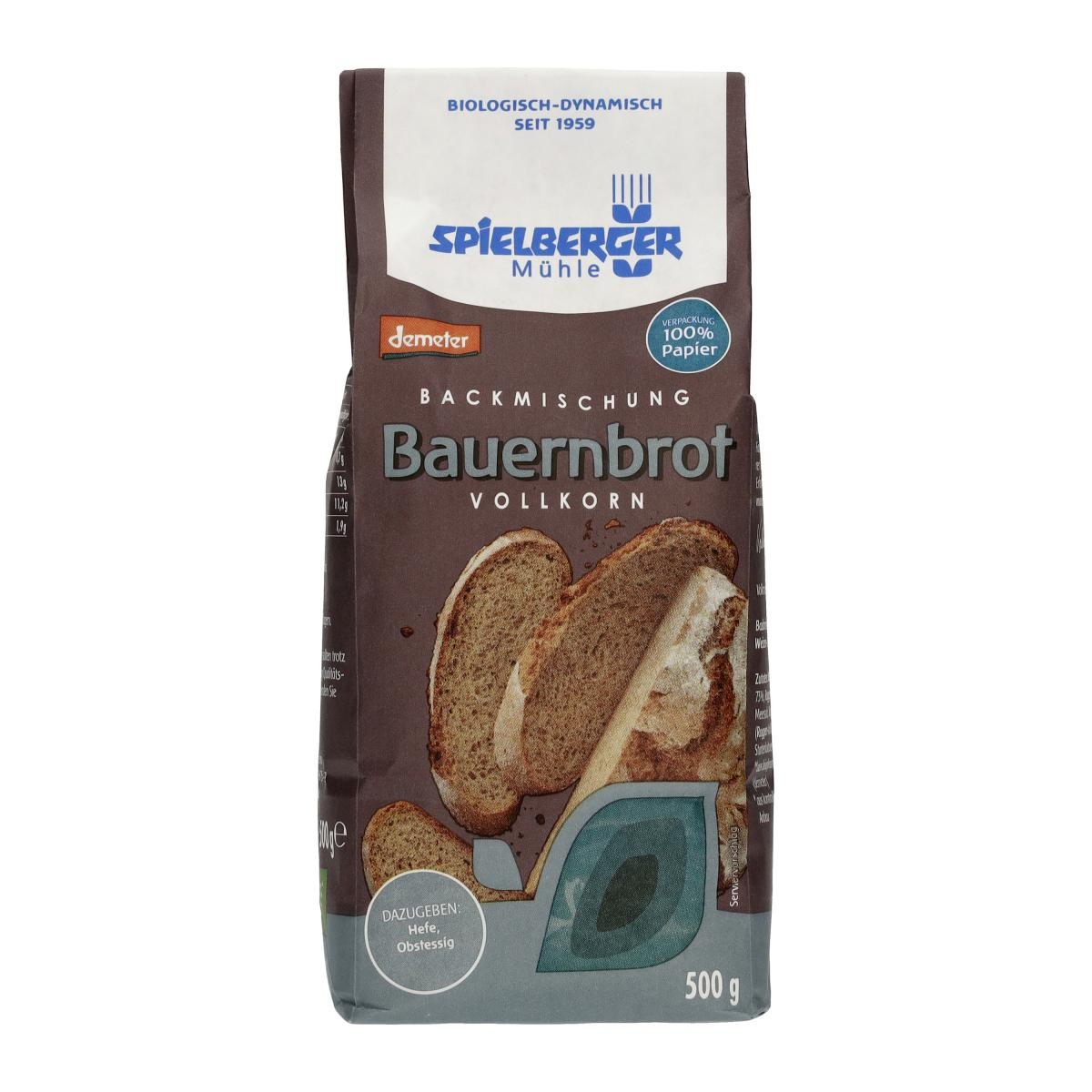 Backmischung Bauernbrot Vollkorn 500g SPI