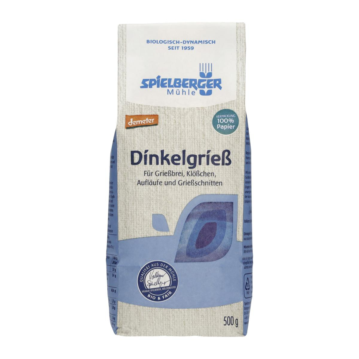 Dinkelgrieß  500g SPI