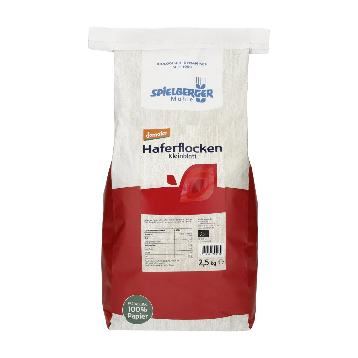 Haferflocken Kleinblatt 2,5kg