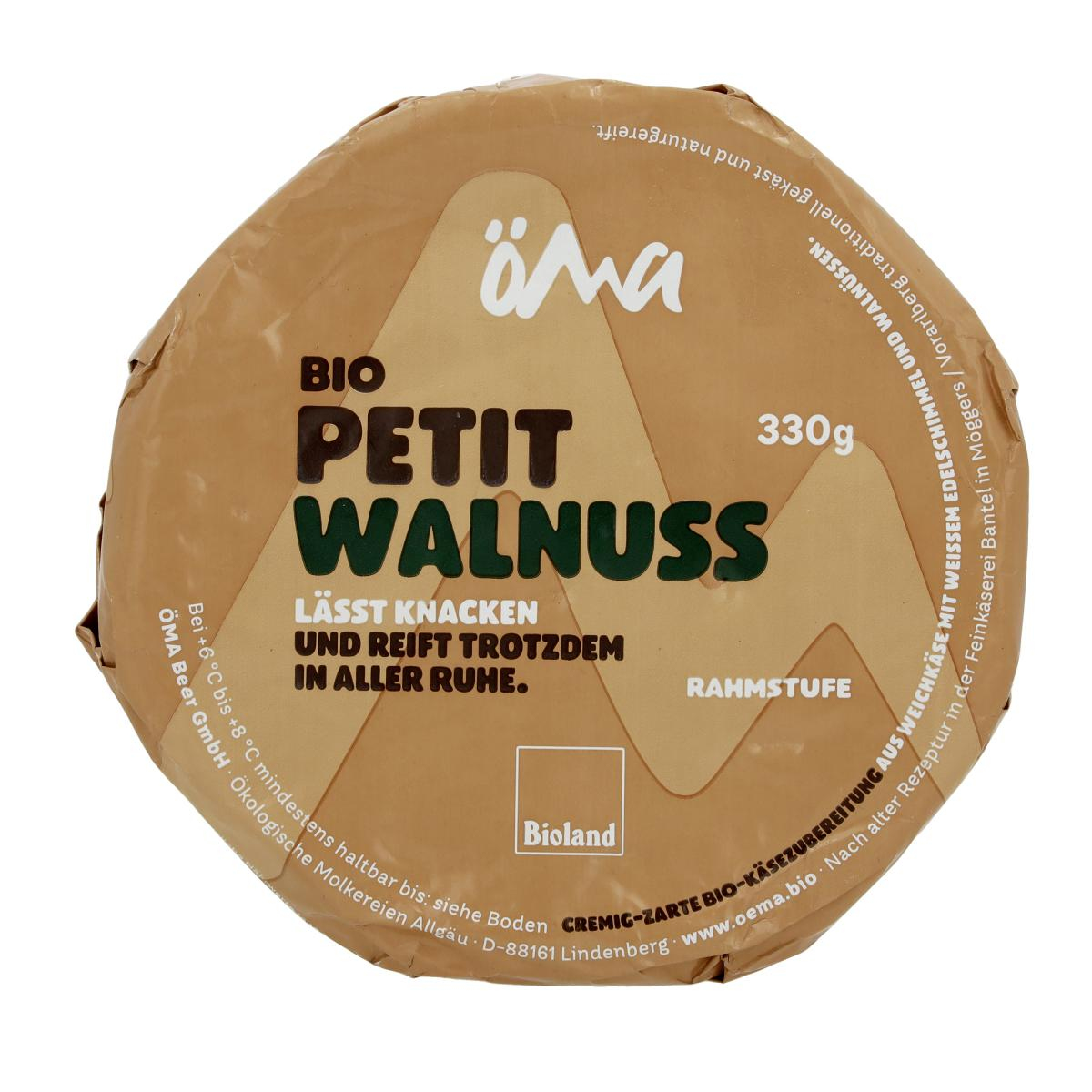 Le Petit Brie Walnuss 50% Fett i. Tr.