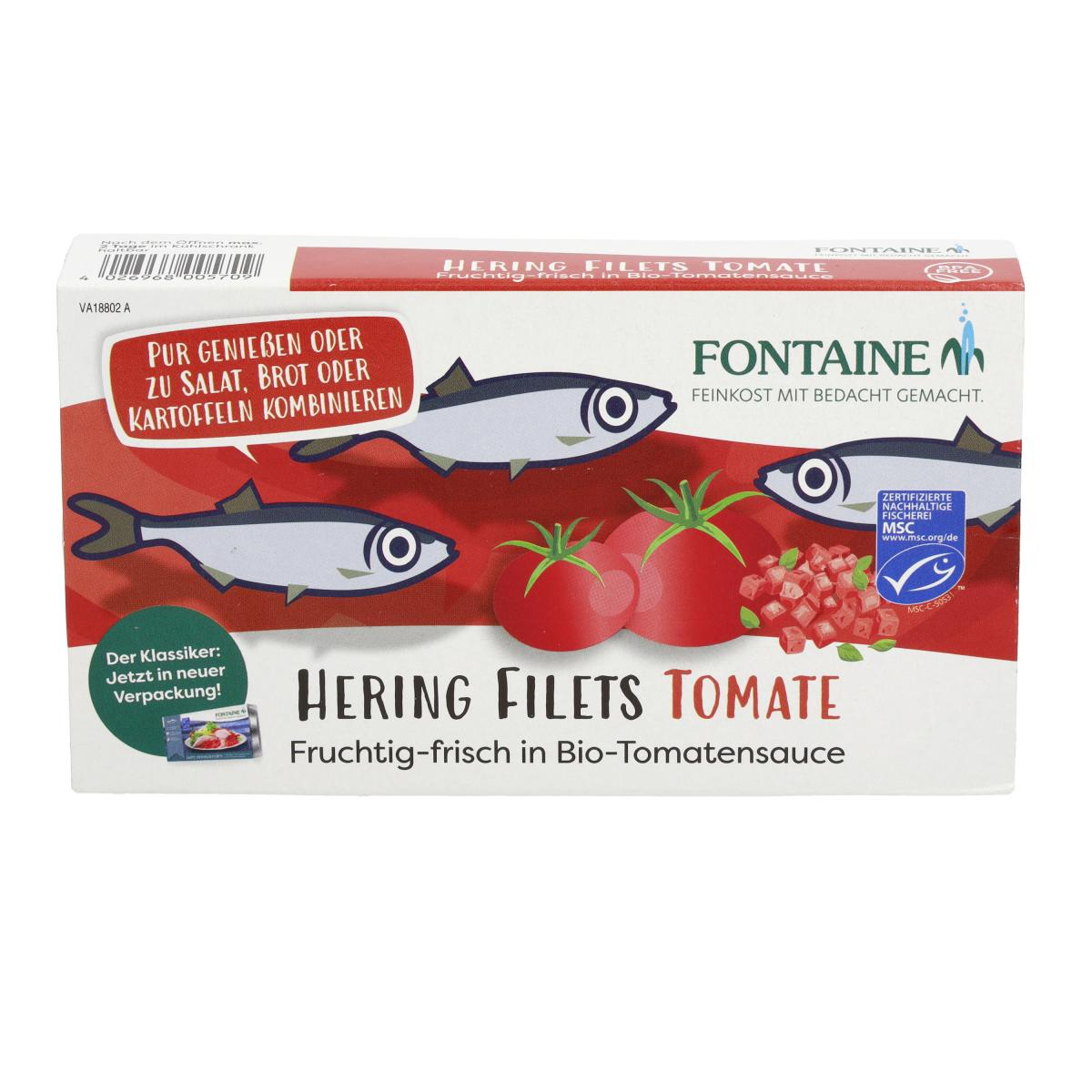 Heringsfilet in Tomatensauce 200g FON
