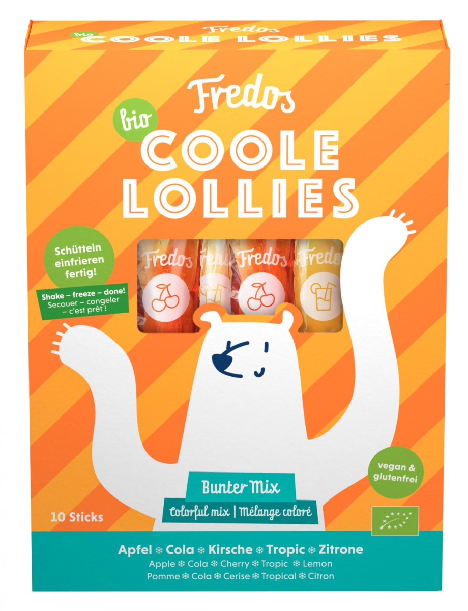 Wassereis Coole Lollies bunt 300ml FRD