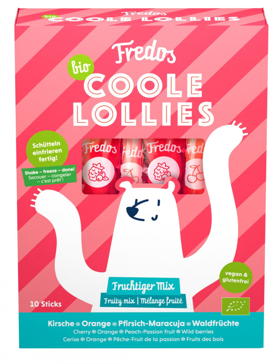 Wassereis Coole Lollies fruchtig 300ml FRD