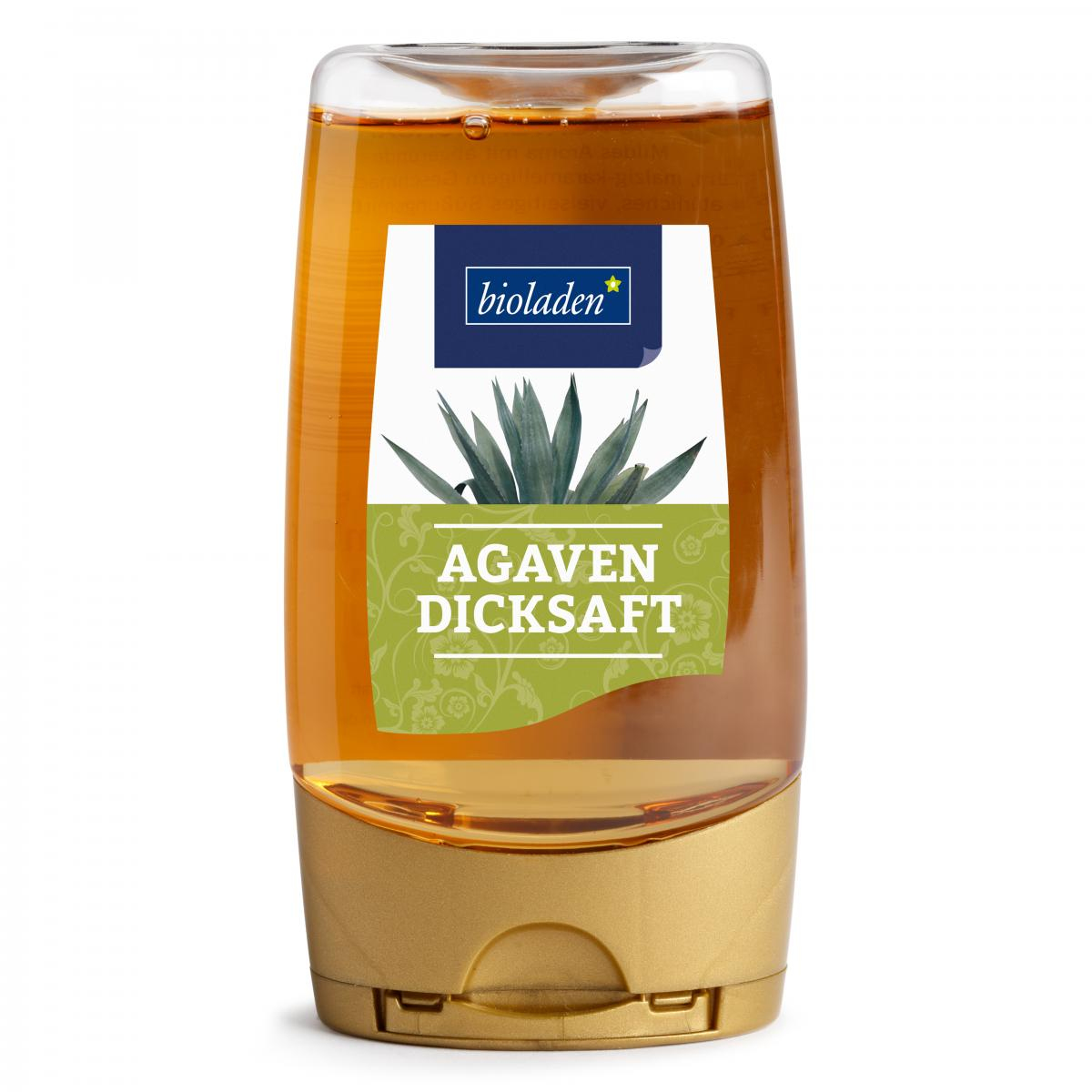 b* Agavendicksaft in der Spenderflasche 250g