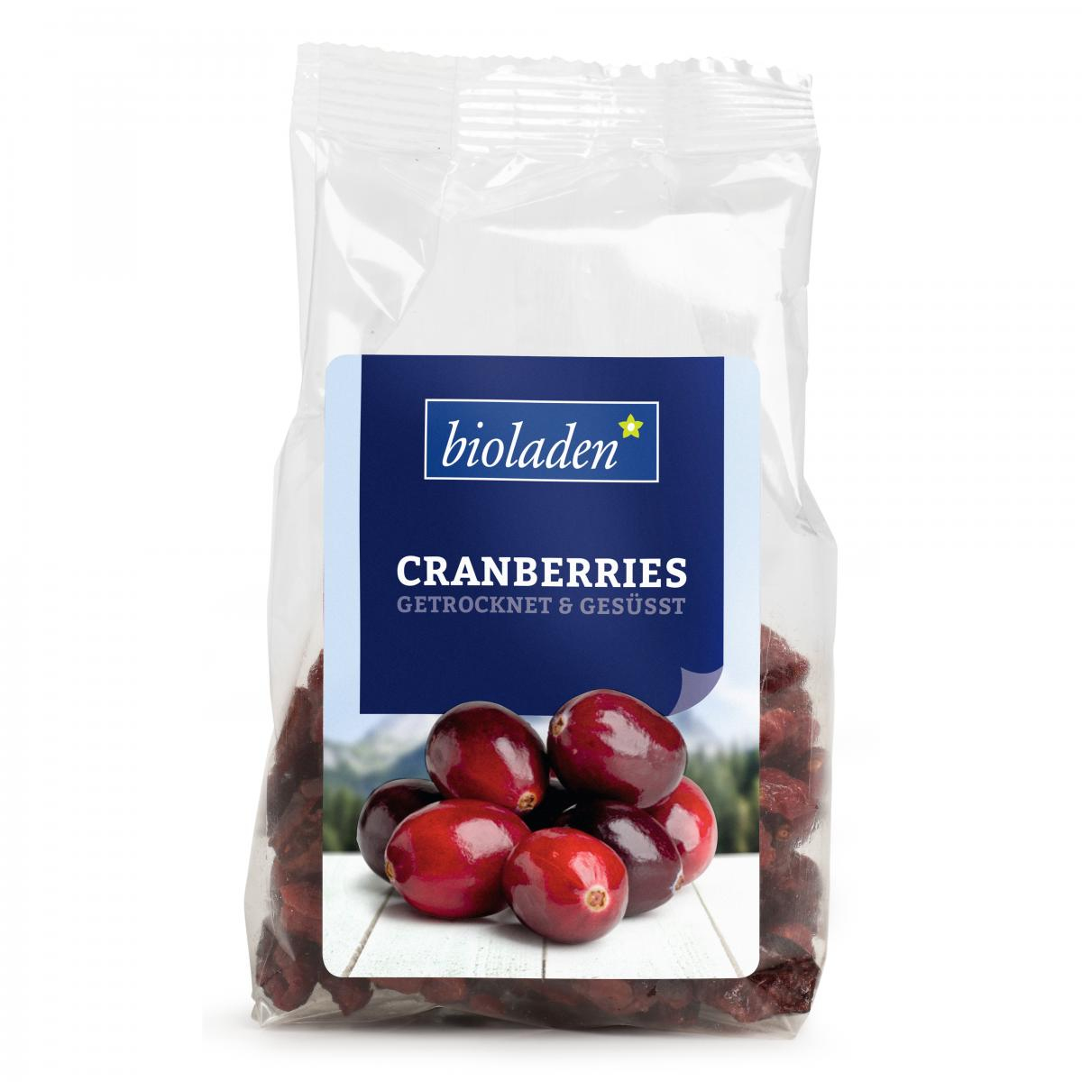 b* Cranberries gesüßt 100g