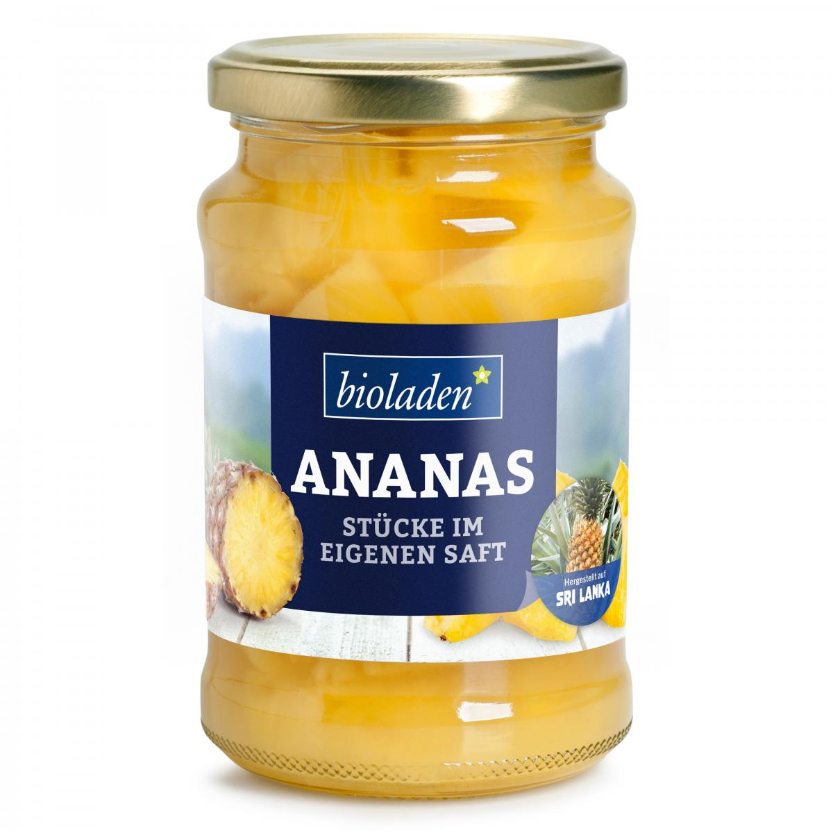b* Ananasstücke 370ml
