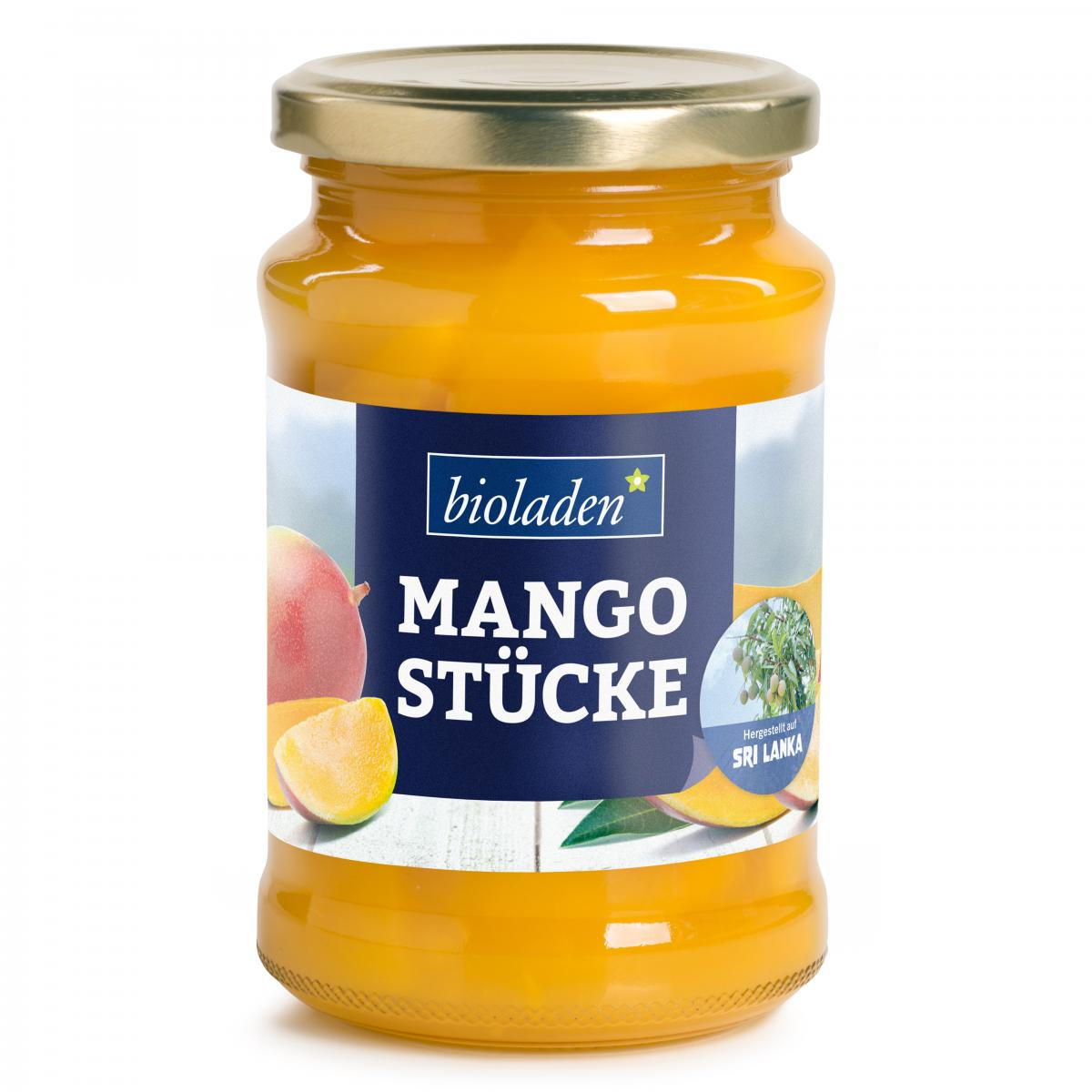 b* Mangostücke im Glas 370ml