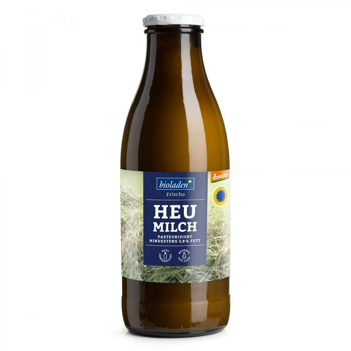 Heumilch frisch 3,8% 1l WBI