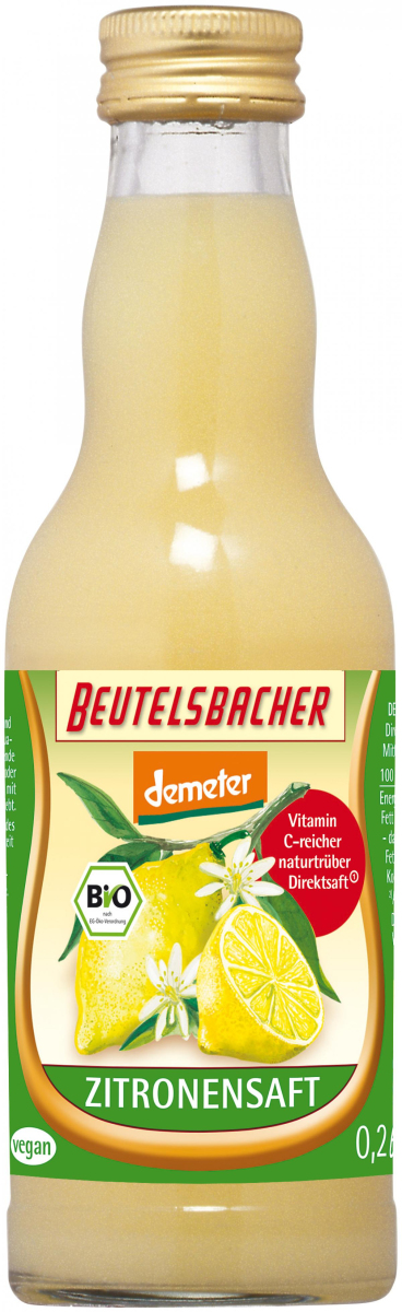 Zitronensaft 0,2 l  BEU