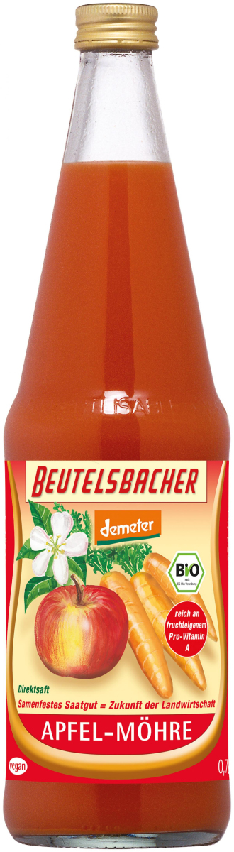Apfel-Möhrensaft 0,7l BEU