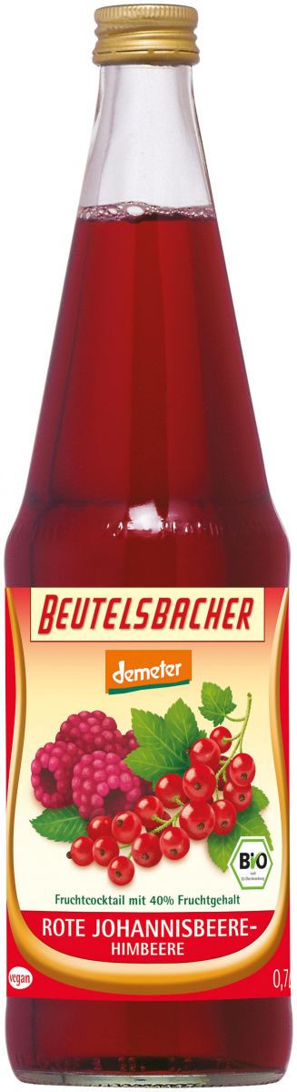Rote Johannisbeere Himbeeren Saft 0,7l BEU