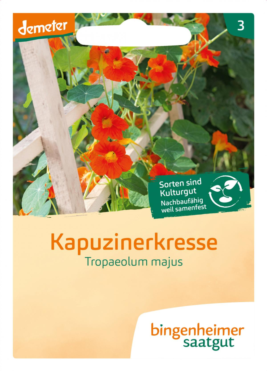 Saatgut Kapuzinerkresse