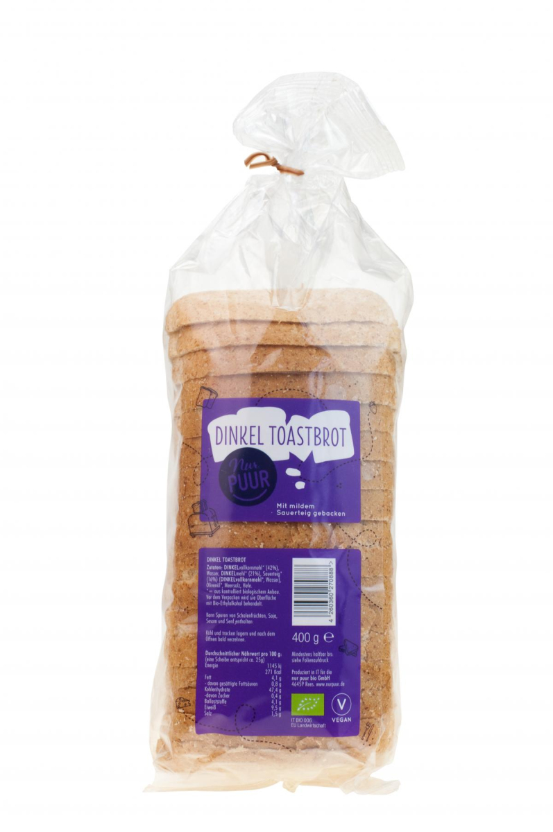 Dinkeltoast 400g NPU