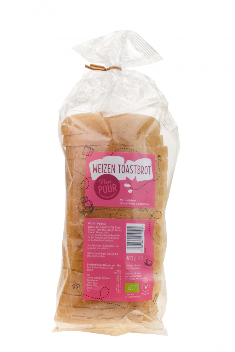 Weizentoast 400g NPU