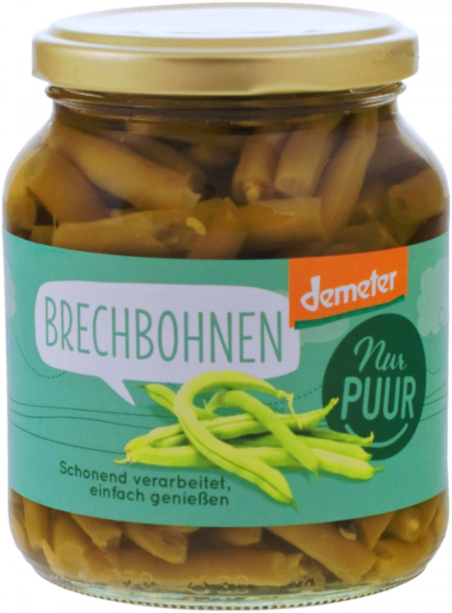 Brechbohnen im Glas 340g NPU