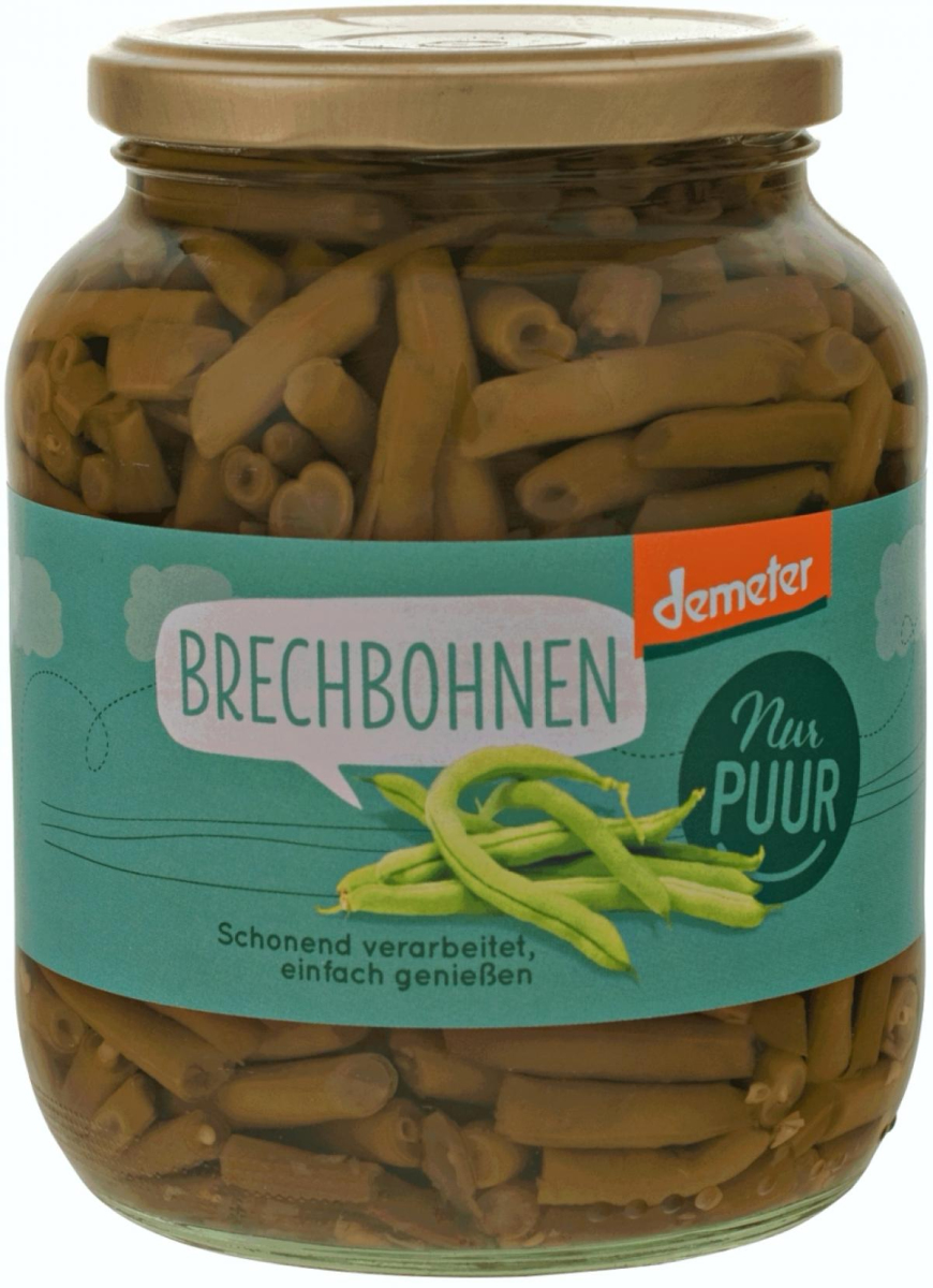 Brechbohnen im Glas 690g NPU