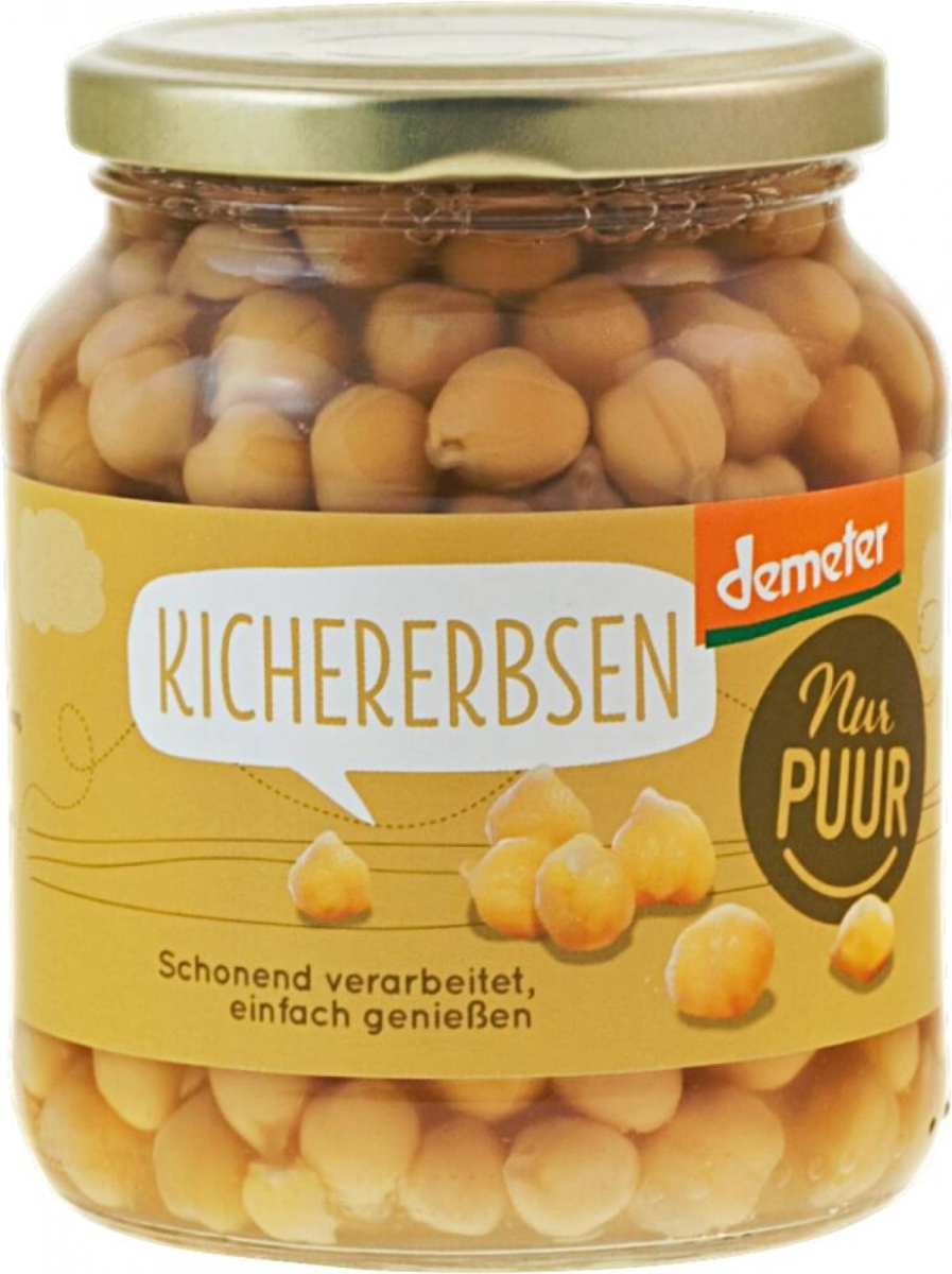 Kichererbsen im Glas 350g NPU