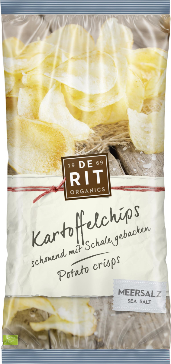 Kartoffelchips Meersalz 125g RIT