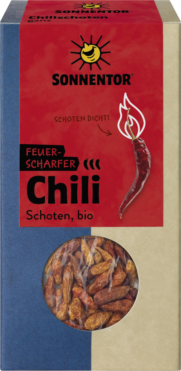 Chili ganze Schoten 25g STN