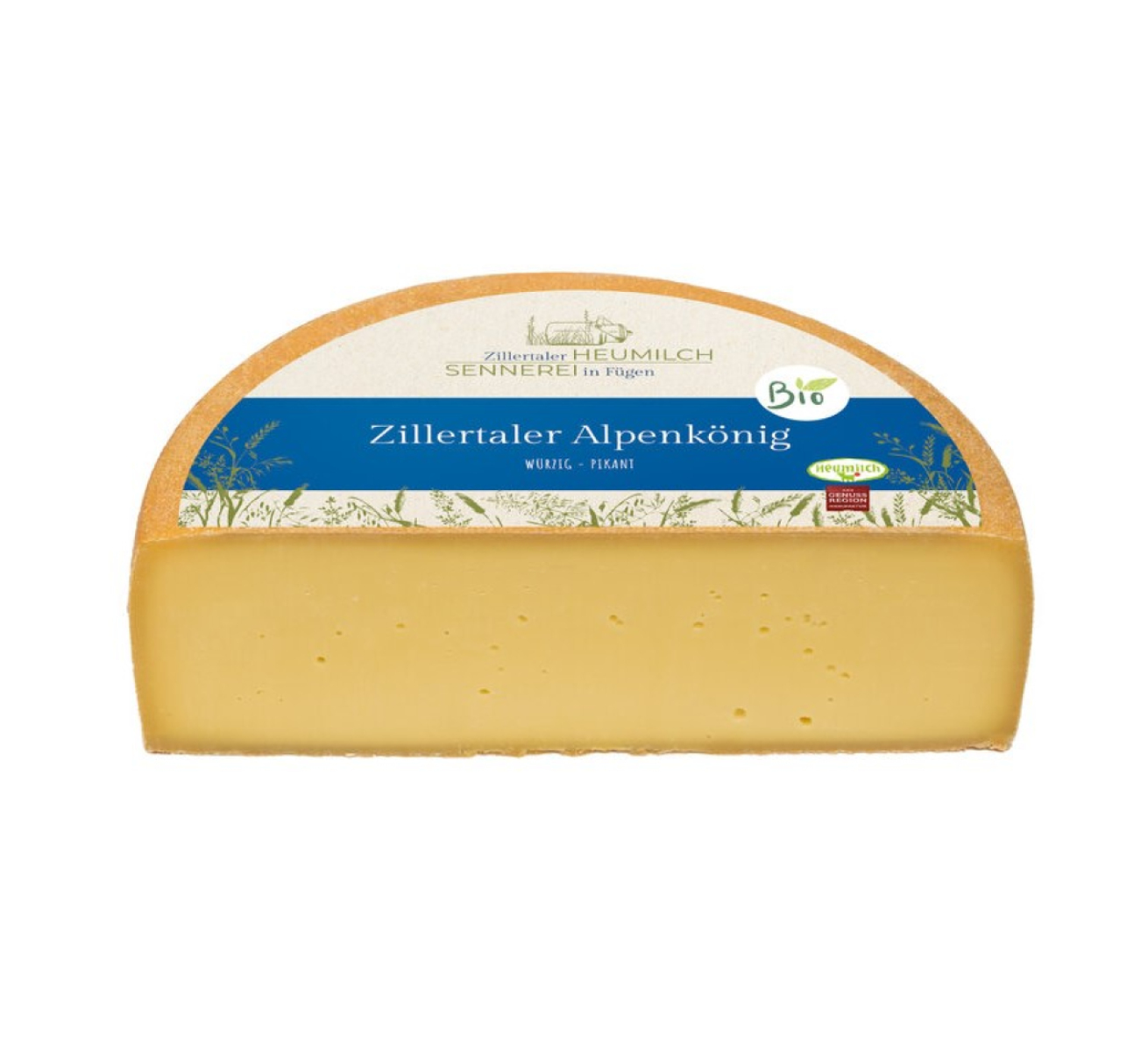 Zillertaler Alpenkönig  Heumilch g.t.S. (50% Fett i. Tr.)