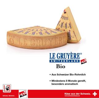 Schweizer Gruyère 49% Fett i. Tr., Schweizer Gruyère AOP, 8 M