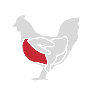 Hähnchenkeulen (2 Stück, ca. 500g)