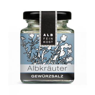 Gewürzsalz Albkräuter 70g Glas AFK