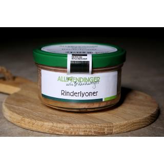 Rinderlyoner 160 g Glas