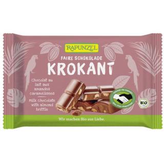 Vollmilch Schokolade mit Mandelkrokant 100g RAP