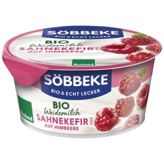 Sahnekefir auf Himbeere - Weidemilch 150g SÖB