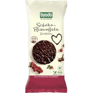 Schoko Disk Zartbitter Reiswaffel 65g BYO