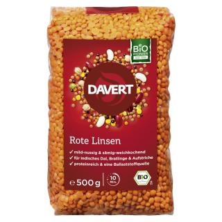 Rote Linsen 500g DAV