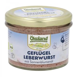 Geflügel Leberwurst Gourmet Qualität im Glas 160g ÖKL