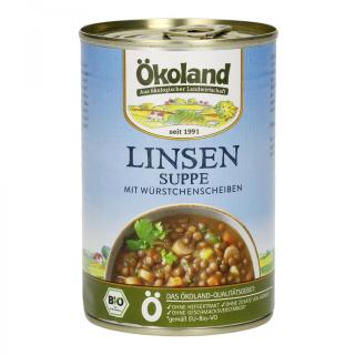 Linsensuppe mit Würstchen 400g ÖKL
