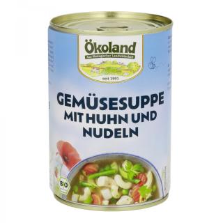 Gemüsesuppe mit Huhn 400g ÖKL