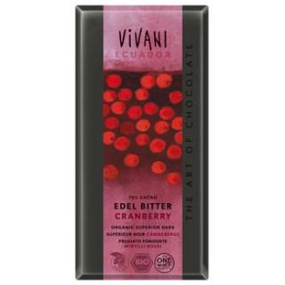 Edel Bitter Cranberry 100g VNI