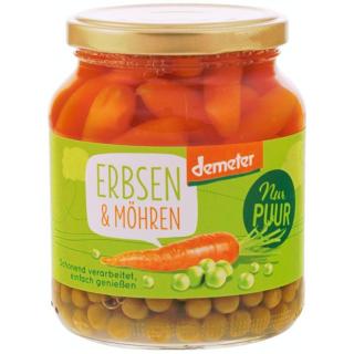 Erbsen & Möhren im Glas 350g NPU